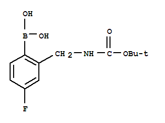 2-(Boc-氨甲基)-4-氟苯硼酸