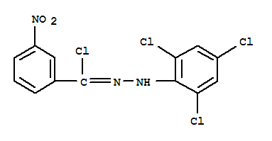 alpha-[alpha-氯间硝基苯甲醛]-beta-(2,4,6-三氯苯基)-肼
