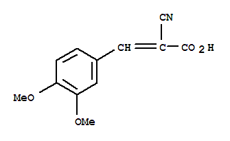 Alpha-氰基-3,4-二甲氧基肉桂酸