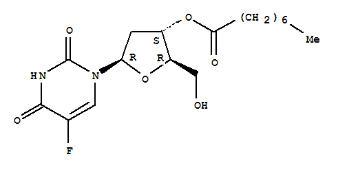 2'-脱氧-5-氟-3'-C-辛酰尿苷