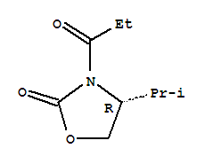 (R)-(-)-4-异丙基-3-丙酰基-2-恶唑烷酮 435316