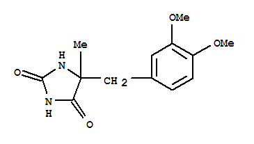 5-[(3,4-二甲氧基苯基)甲基]-5-甲基-2,4-咪唑二酮