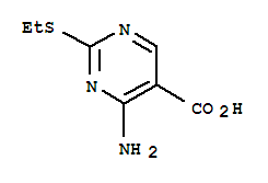 2-乙基巯基-4-氨基嘧啶-5-羧酸