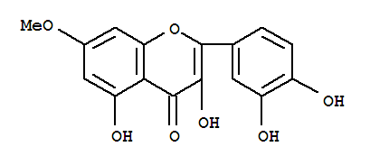 鼠李素; 3,5,3',4'-四羟基-7-甲氧基黄酮
