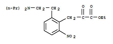 2-[2-(二丙基氨基)乙基]-6-硝基苯基丙酮酸乙酯
