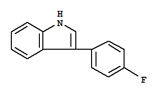 3-(4-氟苯基)吲哚