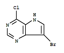 7-溴-4-氯-5H-吡咯并[3,2-D]嘧啶