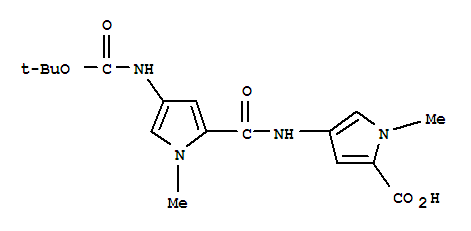 4-[[[4-[[(1,1-二甲基乙氧基)羰基]氨基]-1-甲基-1H-吡咯-2-基]羰基]氨基]-1-甲基-1H-吡咯-2-羧酸