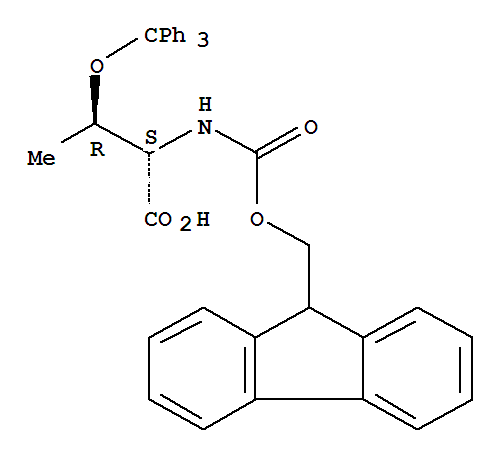 Fmoc-O-三苯甲基-L-苏氨酸; N-芴甲氧羰基-O-三苯甲基-L-苏氨酸