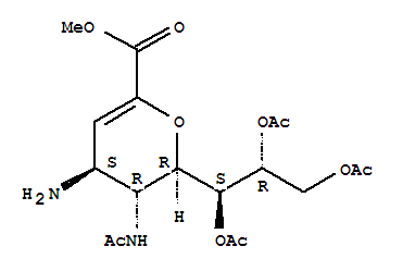 5-（乙酰氨基）-4-氨基-2,6-脱水-D-甘油酸甲酯