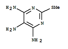 2-甲硫基嘧啶-4,5,6-三胺