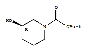 (R)-1-Boc-3-羟基哌啶; (R)-1-(叔丁氧基羰基)-3-羟基哌啶