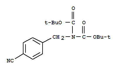 N,N-二-boc-4-氨基甲基苯甲腈