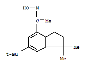 1-[6-(叔丁基)-1,1-二甲基-2,3-二氢-1H-茚-4-基]-1-乙酮肟