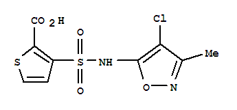 3-(N-(4-氯-3-甲基异噁唑-5-基)磺酰基)噻吩-2-羧酸