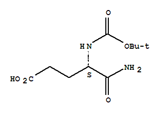 4-叔丁氧羰基氨基-4-氨基甲酰基丁酸