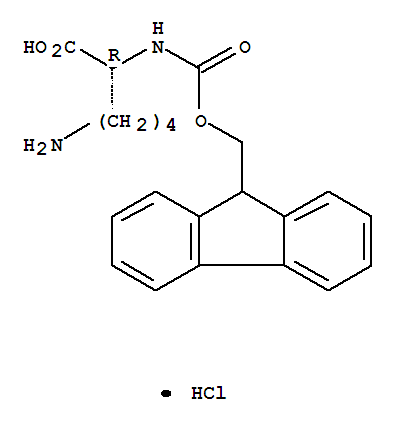 <i>N</i><sup>α</sup>-[(9H-芴-9-基甲氧基)羰基]-D-赖氨酸盐酸盐