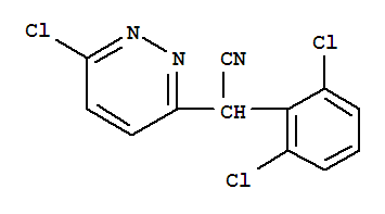 6-氯-α-(2,6-二氯苯基)-3-哒嗪甲腈