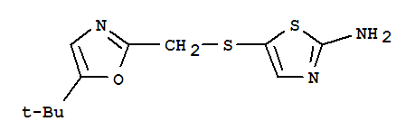 5-{[(5-叔丁基-1,3-噁唑-2-基)甲基]磺酰基}-1,3-噻唑-2-胺