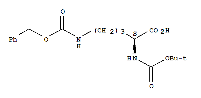 N-叔丁氧羰基-N'-苄氧羰基-L-鸟氨酸