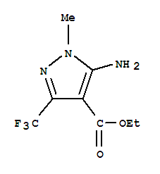 Ethyl 5-amino-1-methyl-3-(trifluoromethyl)-1H-pyrazole-4-carboxylate
