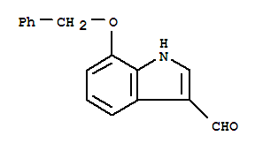7-苄氧吲哚-3-甲醛