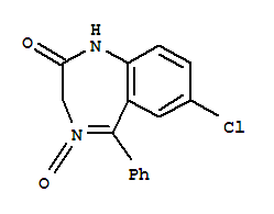 7-氯-5-苯基-1, 3-二氢-2H-1, 4-苯并二氮杂卓-2-酮-4-氧化物