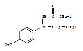 3-(Boc-氨基)-3-(4-甲氧基苯基)丙酸