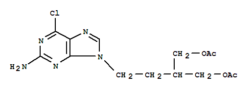 9-(4-乙酰氧基-3-乙酰氧甲基丁基)-2-氨基-6-氯嘌呤