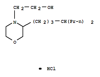 4-吗啉乙醇,3-(4-丙基庚基)-, 盐酸 (1:1)