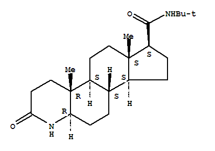 二氢波斯卡; N-叔丁基-3-氧代-4-氮杂-5alpha-雄甾-17beta-甲酰胺