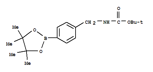 4-((N-BOC-氨基)甲基)苯硼酸频那醇酯