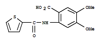4,5-二甲氧基-2-[(噻吩-2-羰基)-氨基)-苯甲酸