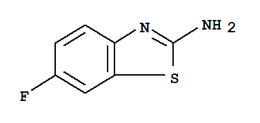 2-氨基-6-氟苯并噻唑 395828