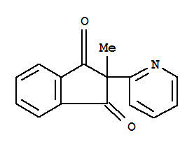 2-甲基-2-(2-吡啶基)-1H-茚-1,3(2H)-二酮