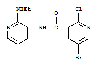 5-溴-2-氯-n-[2-(乙氨基)-3-吡啶基]-3-吡啶羧胺