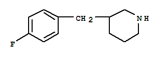 3-(4-氟苄基)哌啶