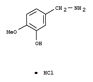 3-羟基-4-甲氧基苄胺盐酸盐