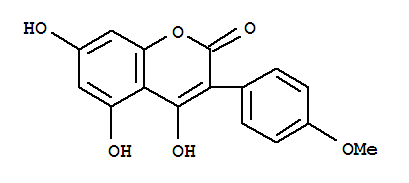 4,5,7-三羟基-4-甲氧基-3-苯基香豆素