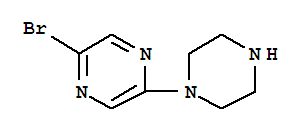 2-溴-5-(哌嗪-1-基)吡嗪