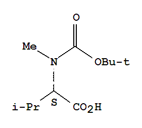 Boc-N-甲基-L-缬氨酸; N-叔丁氧羰基-N-甲基-L-缬氨酸