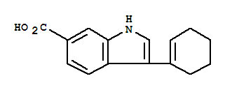 3-(1-环己烯-1-基)-1H-吲哚-6-羧酸