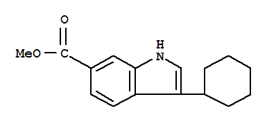 3-环己基-1H-吲哚-6-甲酸甲酯