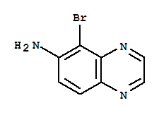 6-Quinoxalinamine,5-bromo-