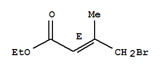 (E)-乙基4-溴-3-甲基-2-丁烯酸酯