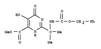 Methyl2-(1-{[(benzyloxy)carbonyl]aMino}-1-Methylethyl)-5,6-dihydroxypyriMidine-4-carboxyllate