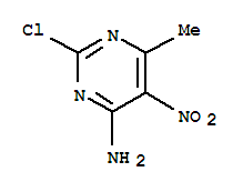 4-氨基-2-氯-6-甲基-5-硝基嘧啶 159562