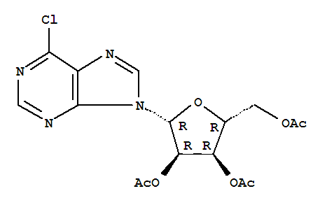 2',3',5'-三乙酰-6-氯嘌呤核苷