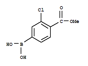 3-氯-4-甲氧羰基苯基硼酸 603122-82-3