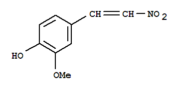 2-甲氧基-4-(2-硝基乙烯)酚